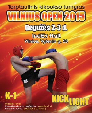 ОТКРЫТЫЙ ТУРНИР "VILNIUS OPEN".